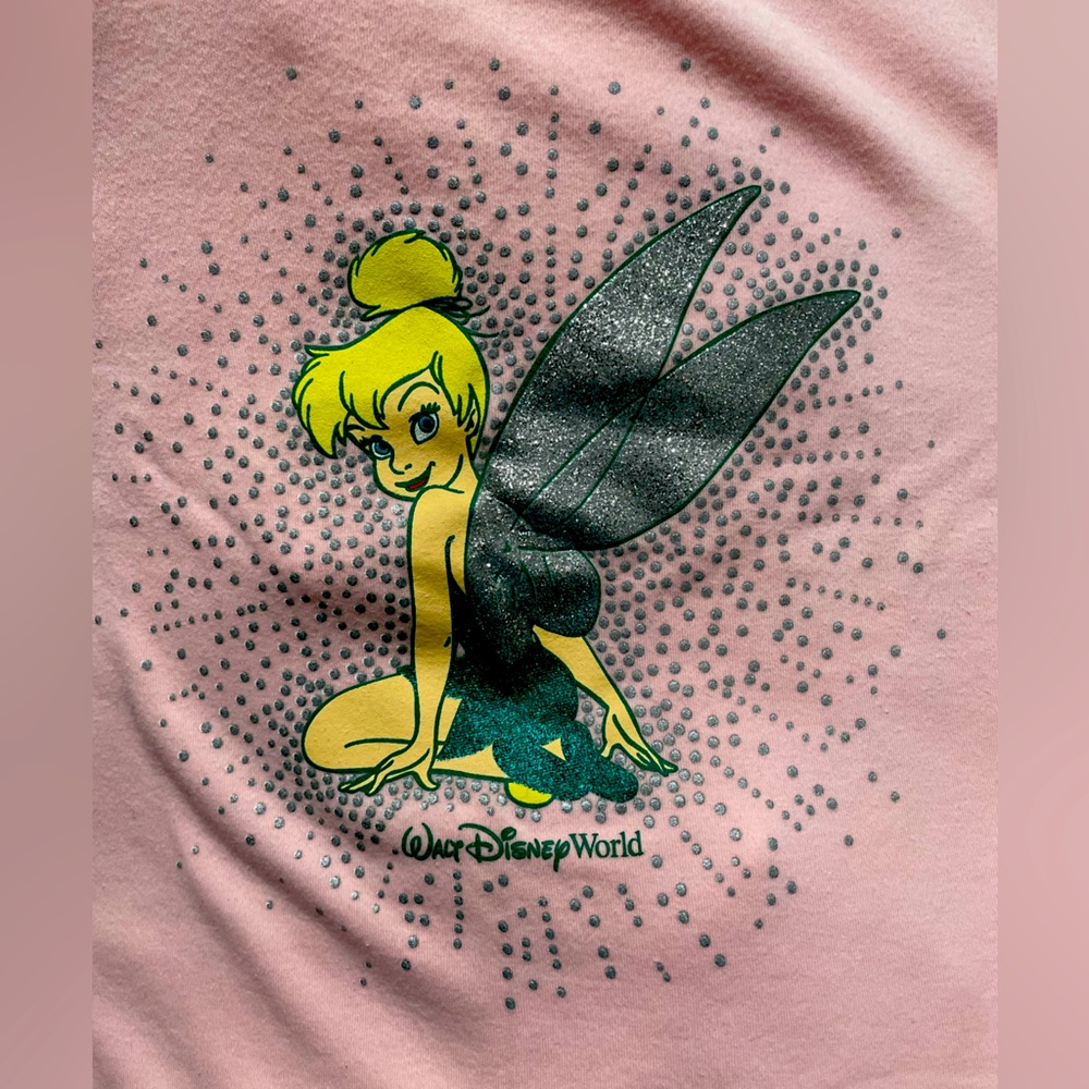 Disney Tinker Bell Shirt Womens Large